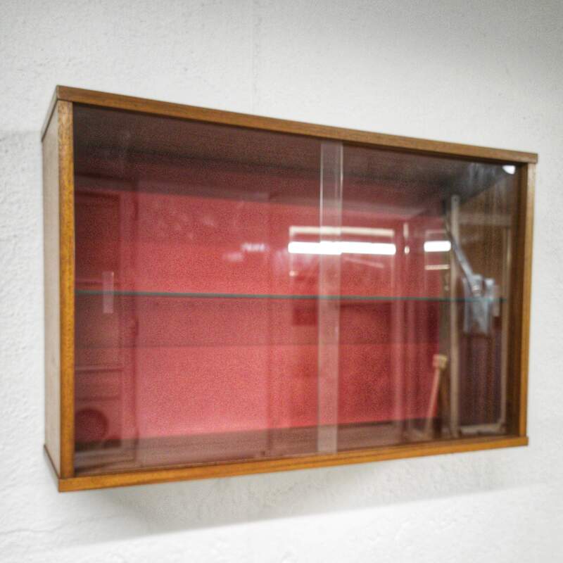 Wall display case from the 60s