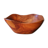 Coupe à fruits en olivier de Vallauris