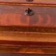 Louis-Philippe 19th century mahogany dressing table/work table with mirror and drawer