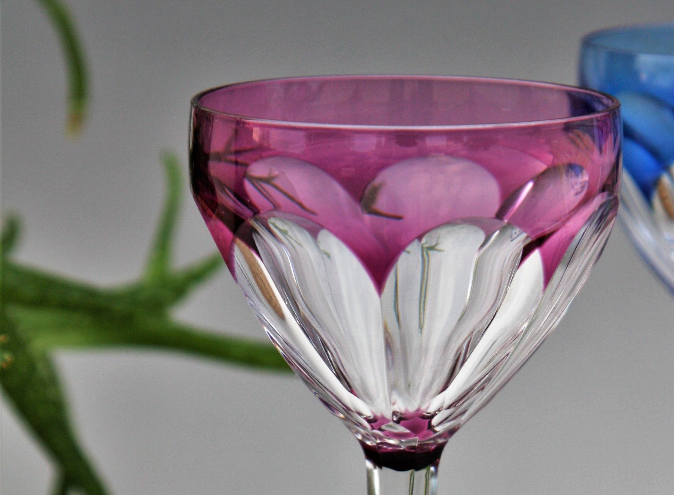 Set de 5 verres Roemer Val St Lambert