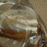 Saint Louis crystal pocket emptier vintage decorative ashtray