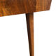 Table à manger extensible en noyer des années 1960