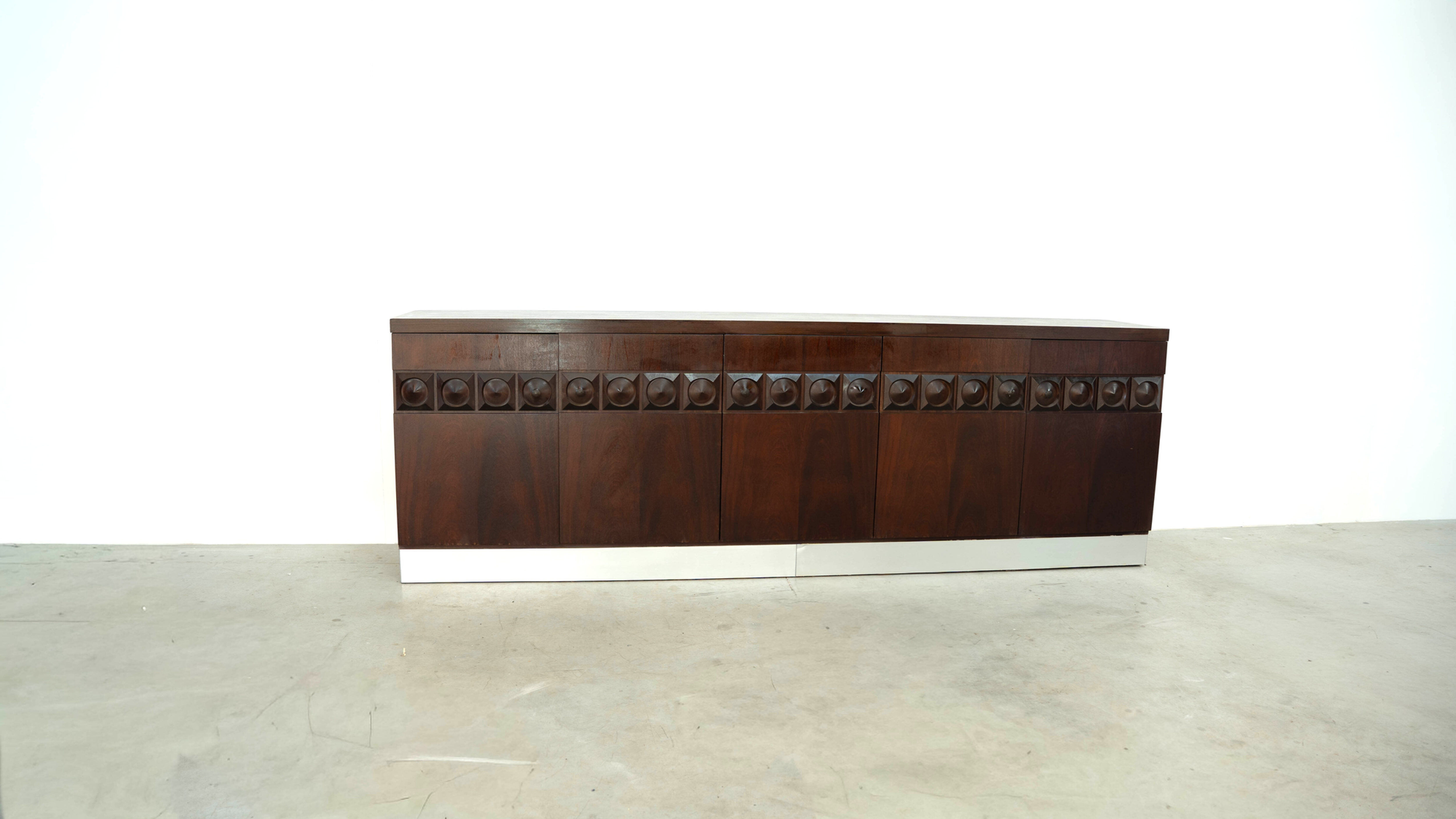 Belgian brutalist sideboard