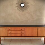 Scandinavian design teak row