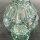 Bottle vial bottle vintage structured green glass molded cork cork