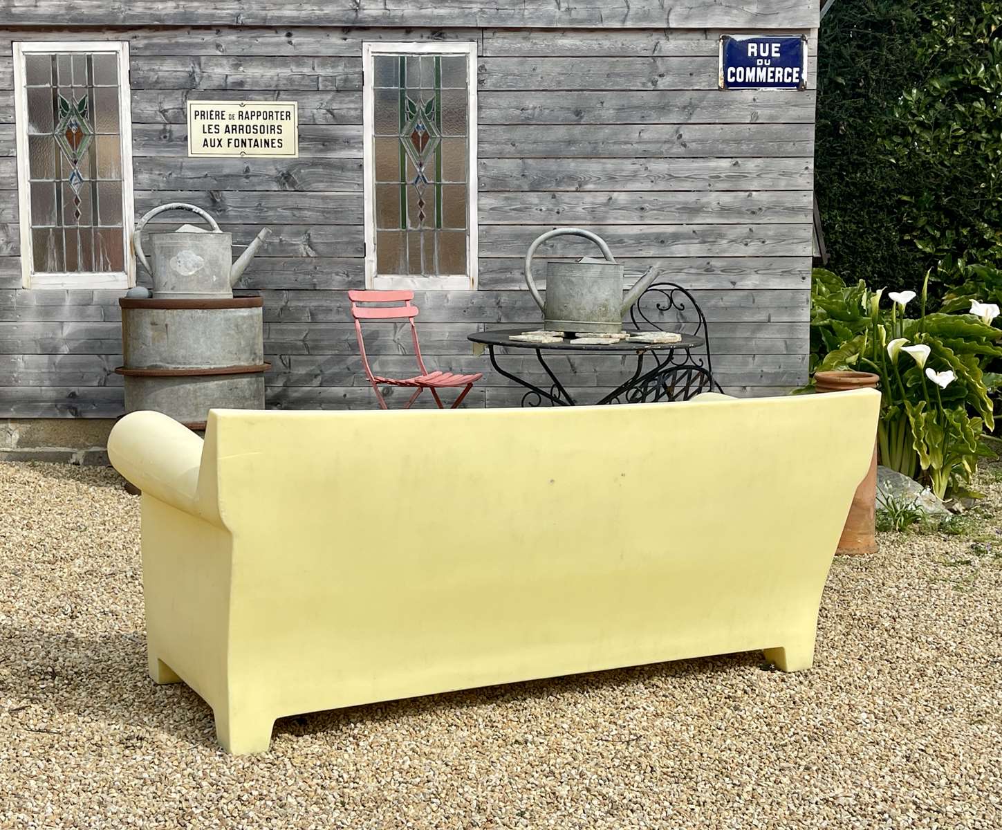 Outdoor sofa by Philippe Starck