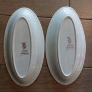 Ravier porcelaine fleuri Jenny Sarreguemines