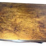 Italian art deco burl walnut chest of drawers, 1940s/50s