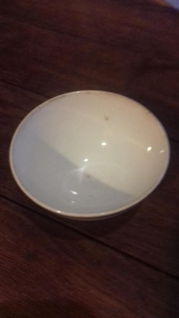 Old lunéville brand bowl