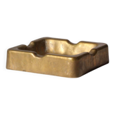 Organic Brutalist Bronze Ashtray, 1960s