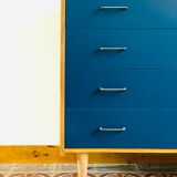 Vintage oak chest of drawers, 1960