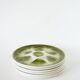 Set of 6 Moulins des Loups oyster plates, Green, 1960