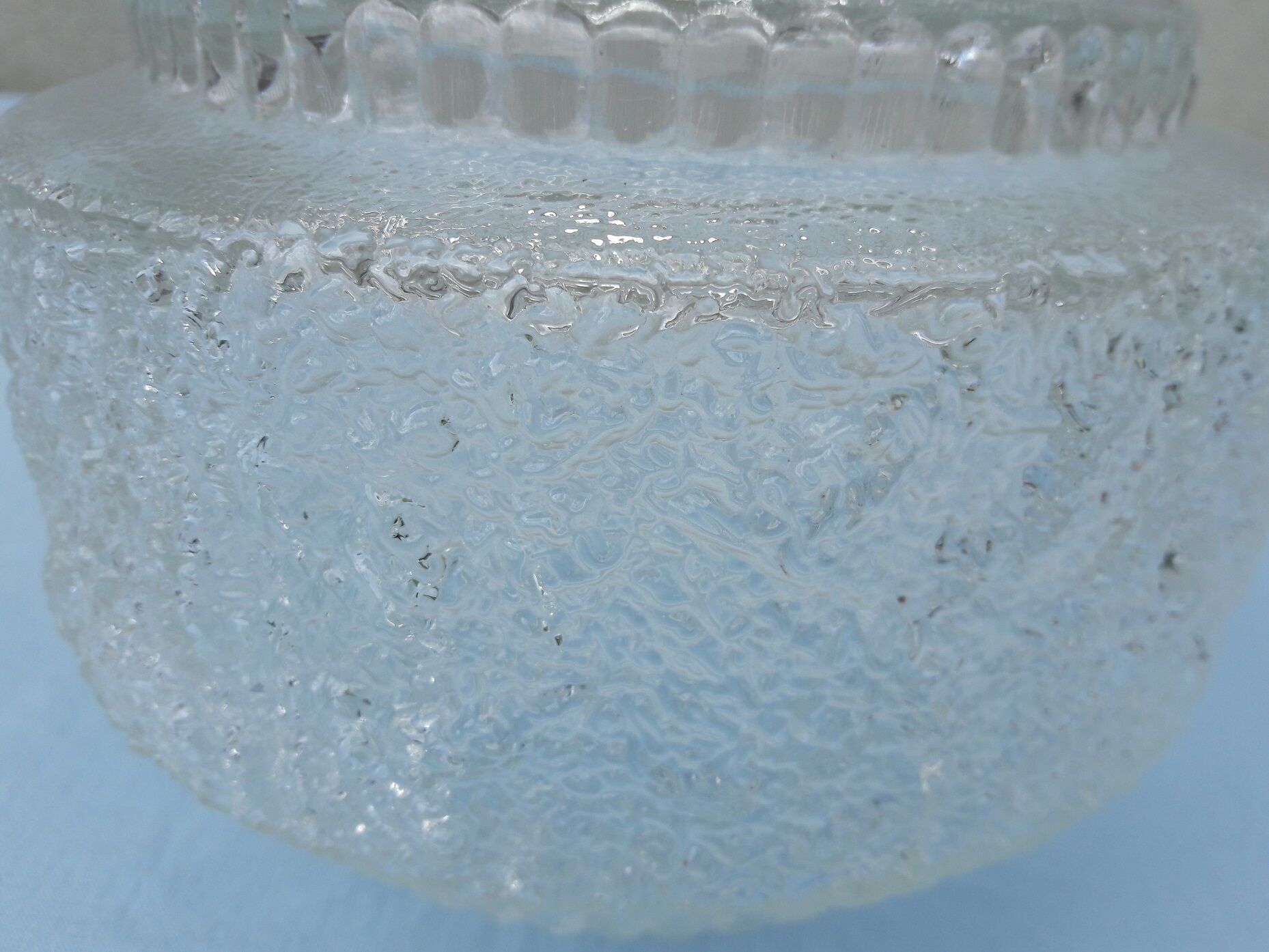 Glass lampshade