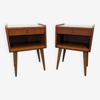 Pair of bedside tables from the 50s/60s