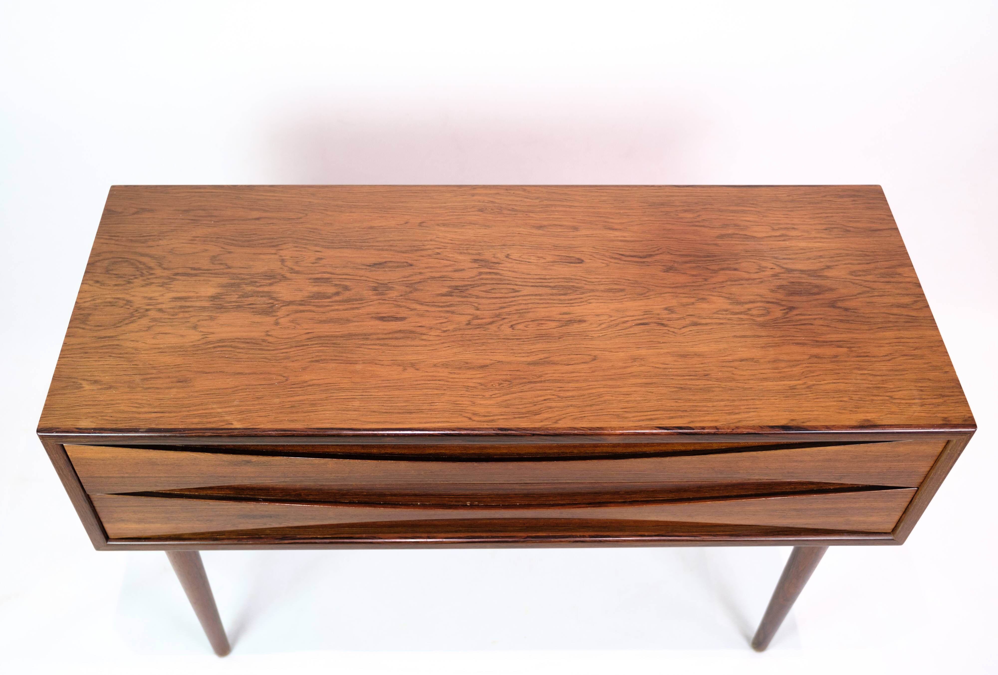 Small Chest Of Drawers Made In Rosewood By Arne Vodder From 1960s