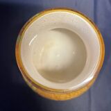 Petit vase pâte de verre orang jaune et vert fleurs des champs fleurs sechees