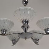 Mid-century Chandelier by company Drukov,1960's.