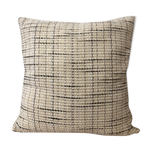 coussin en tissu lainage
