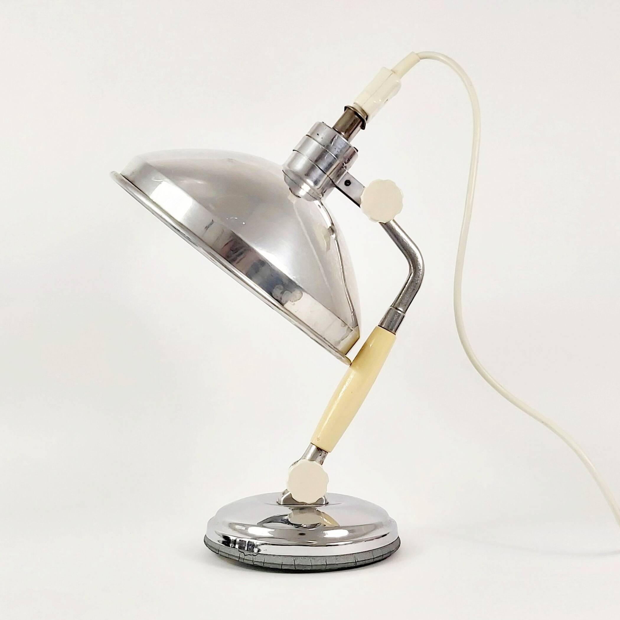 Mid Century Industrial Table Lamp By Kurt Rosenthal, Germany, 1950s