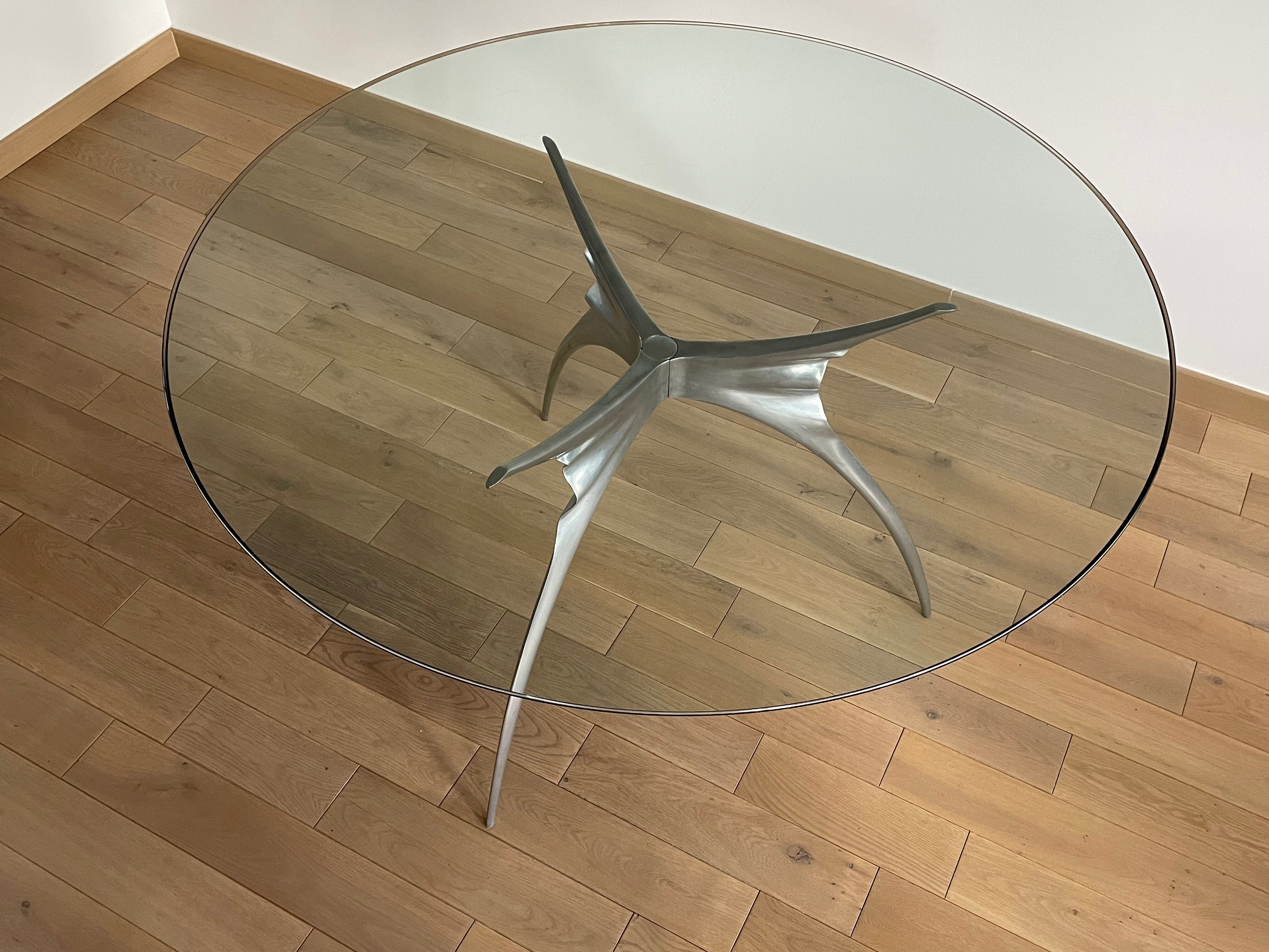 Table ronde Water par Bernard Dequet, 1970