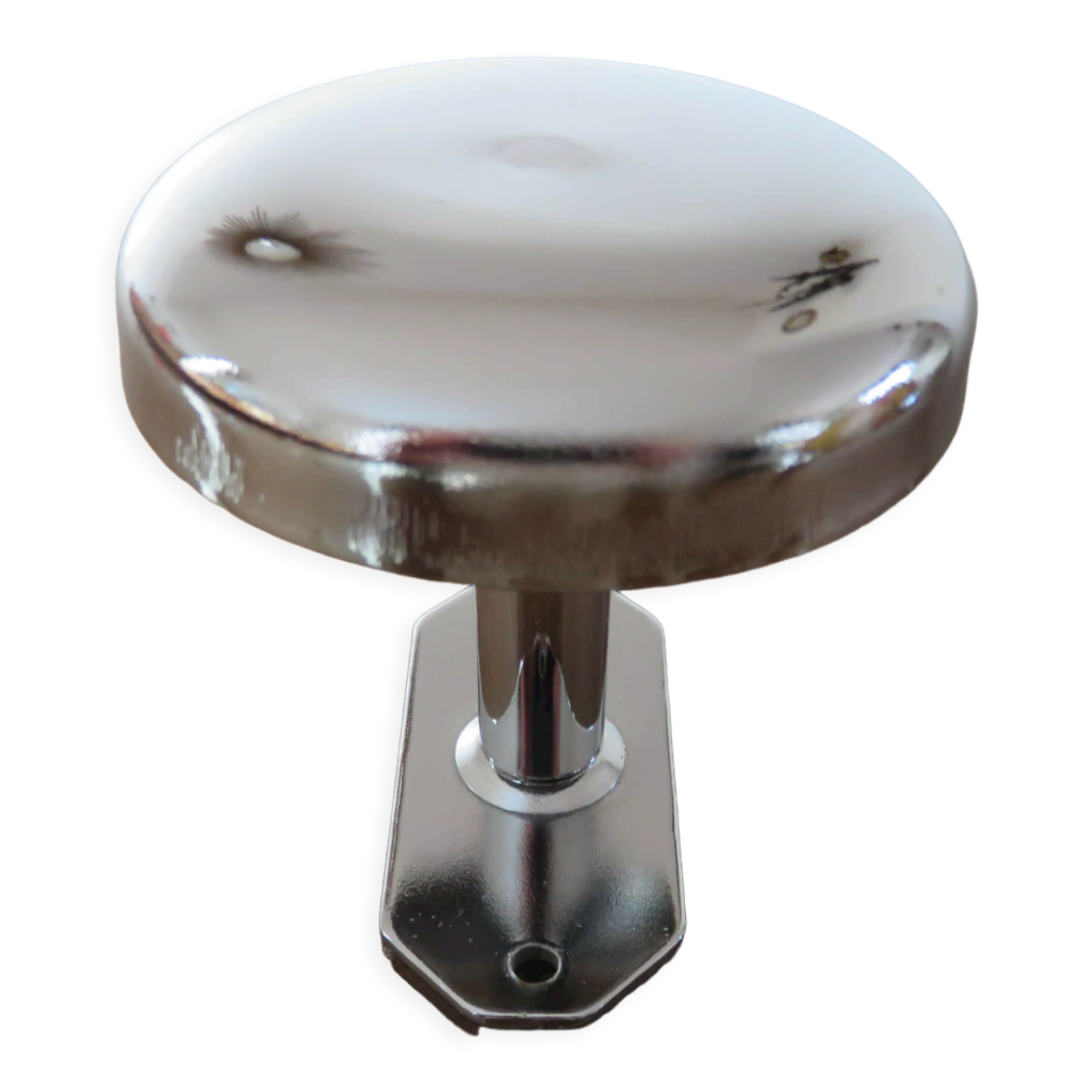 Chrome metal hook 70s