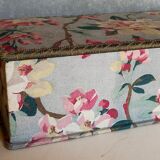 Ancient cherry blossom fabric box 1940
