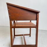 Hans Vollmer & Prag-Rudniker Wickerwork, Oak and Cane Chair Mod. 464, 1902