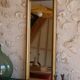 Miroir doré ancien 32x84cm