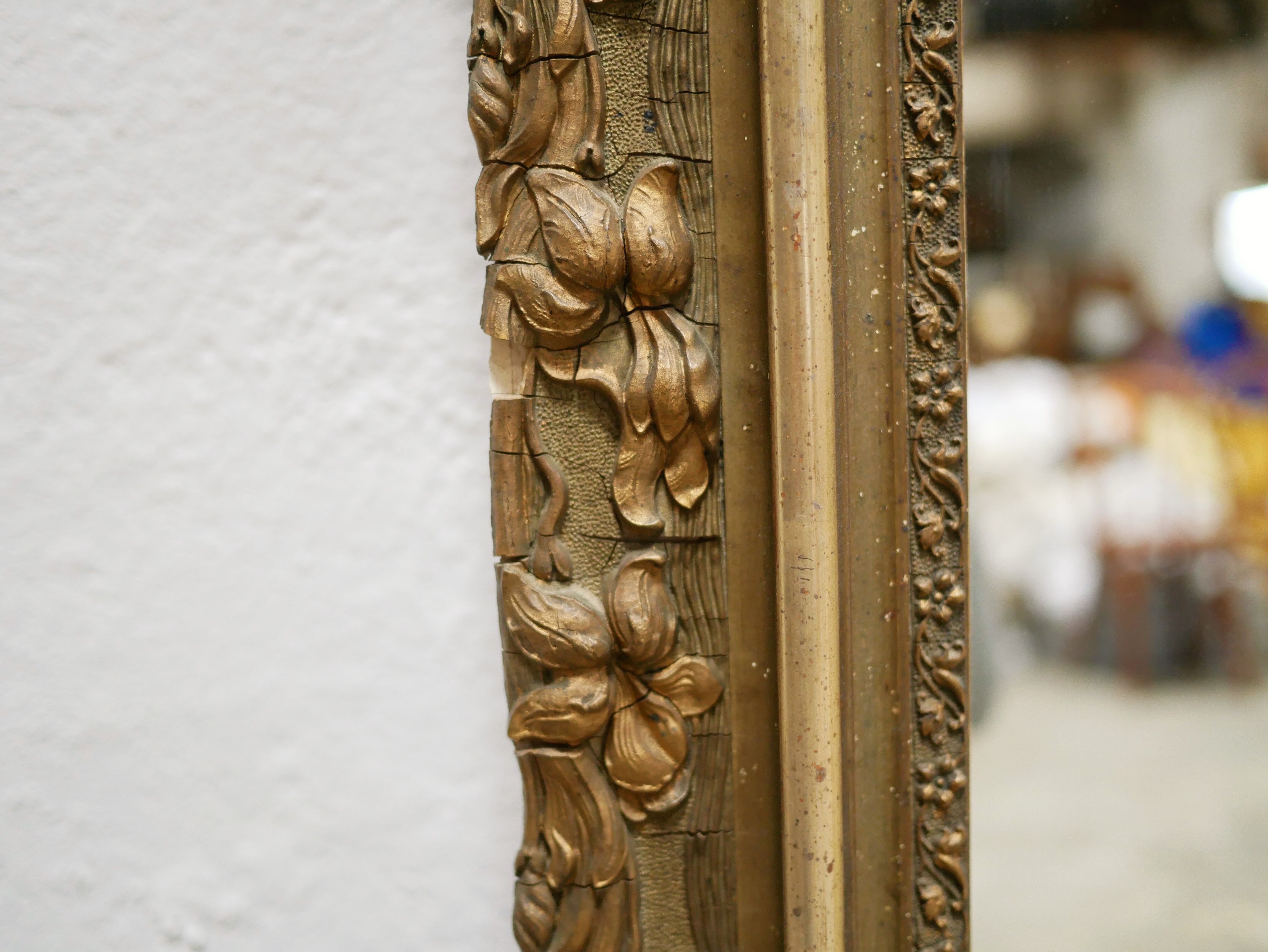Old Louis XV style mirror - 158cm x 107cm