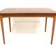 Scandinavian dining table "portfolio" in teak, Sweden, 1960