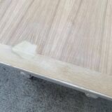 Renovated extendable farmhouse table in raw oak 280cm