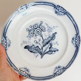 2 old Moss Rose J. Ridsway English porcelain plates