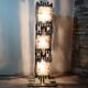 Brutalist sculptural floor lamp by Albano Poli for Poliarte 1970s