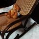 Vintage child rocking chair