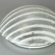 Plafoniere ceiling lamp glass space design lamp 70s