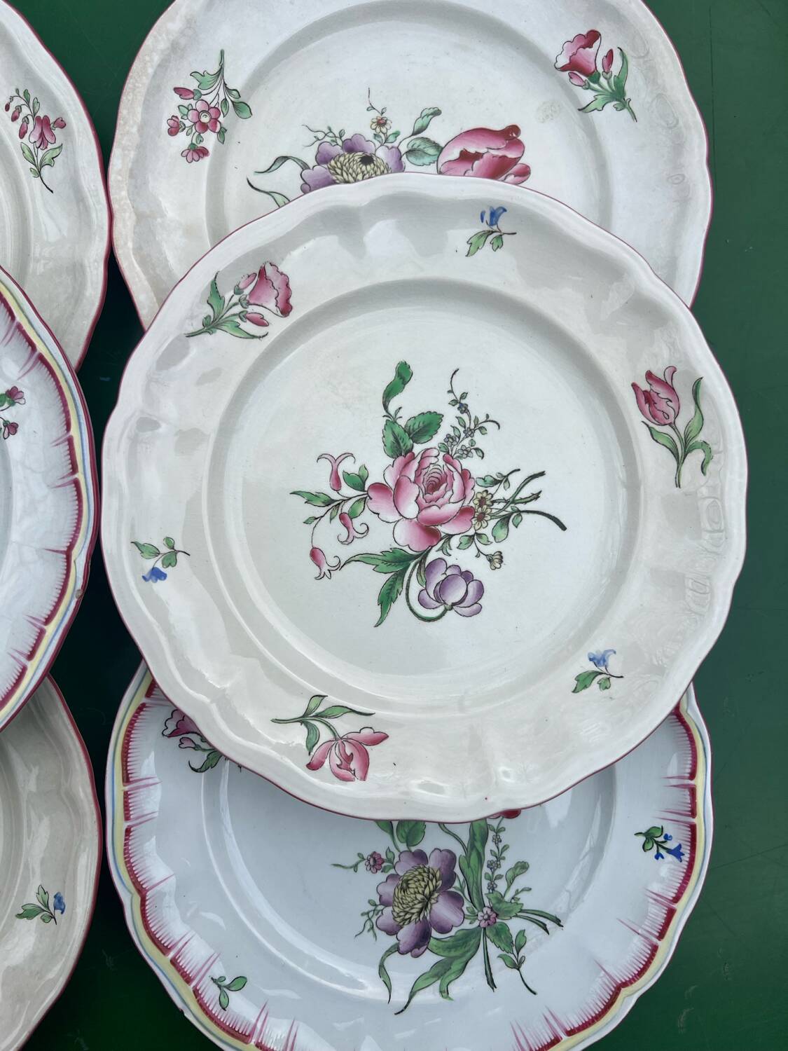 Lunville - 6 assiettes à dessert