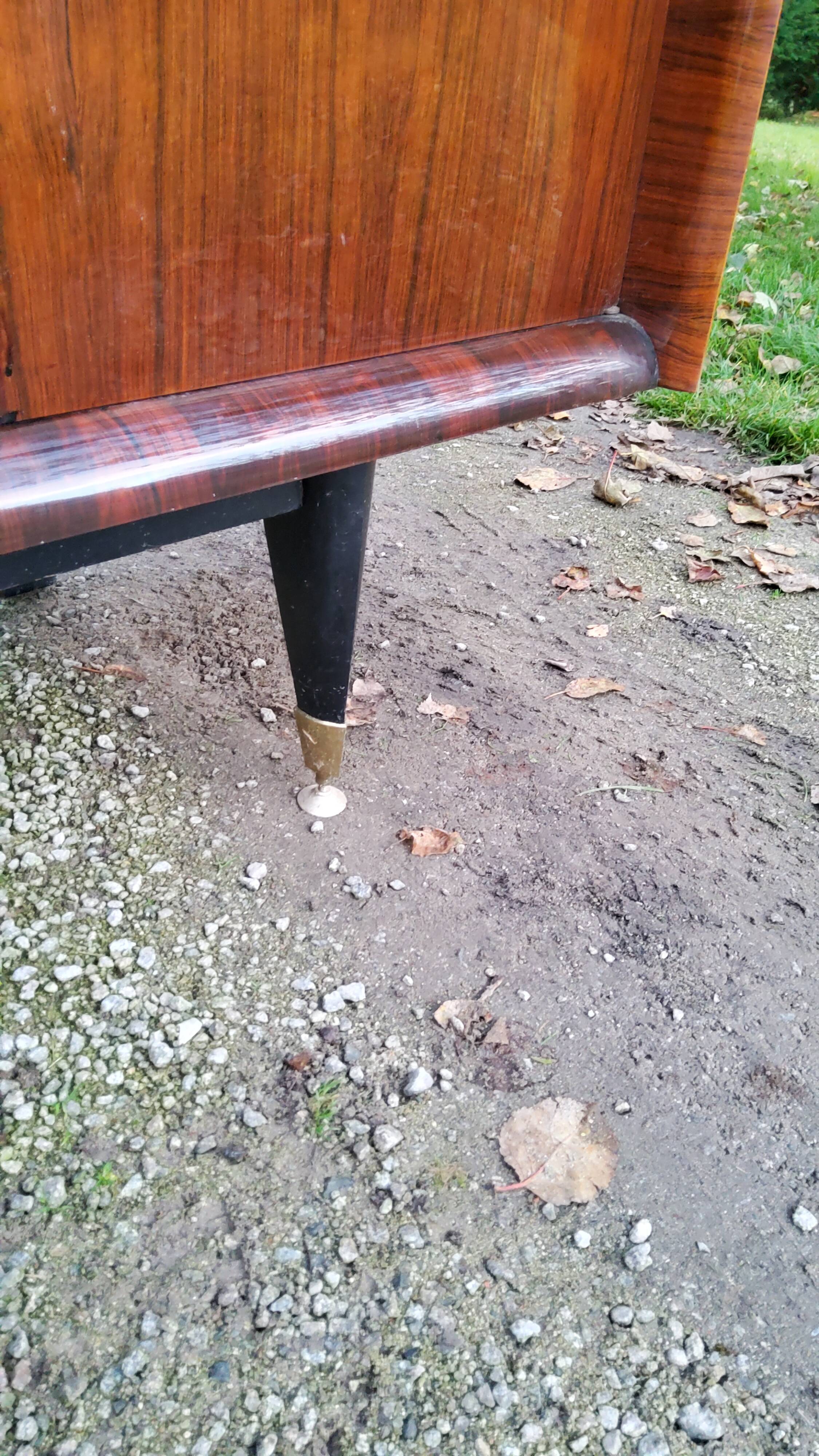 60s rosewood rosewood blackened feet airplane wings