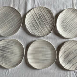 Dessert plates Voile Niderviller