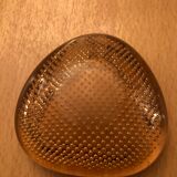 Empty bubbled glass pocket