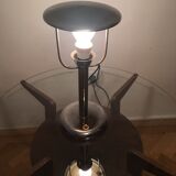 Lampe de table en acier art déco par Napako années 1930