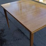 Vintage Scandinavian dining table in oak – 1960s design