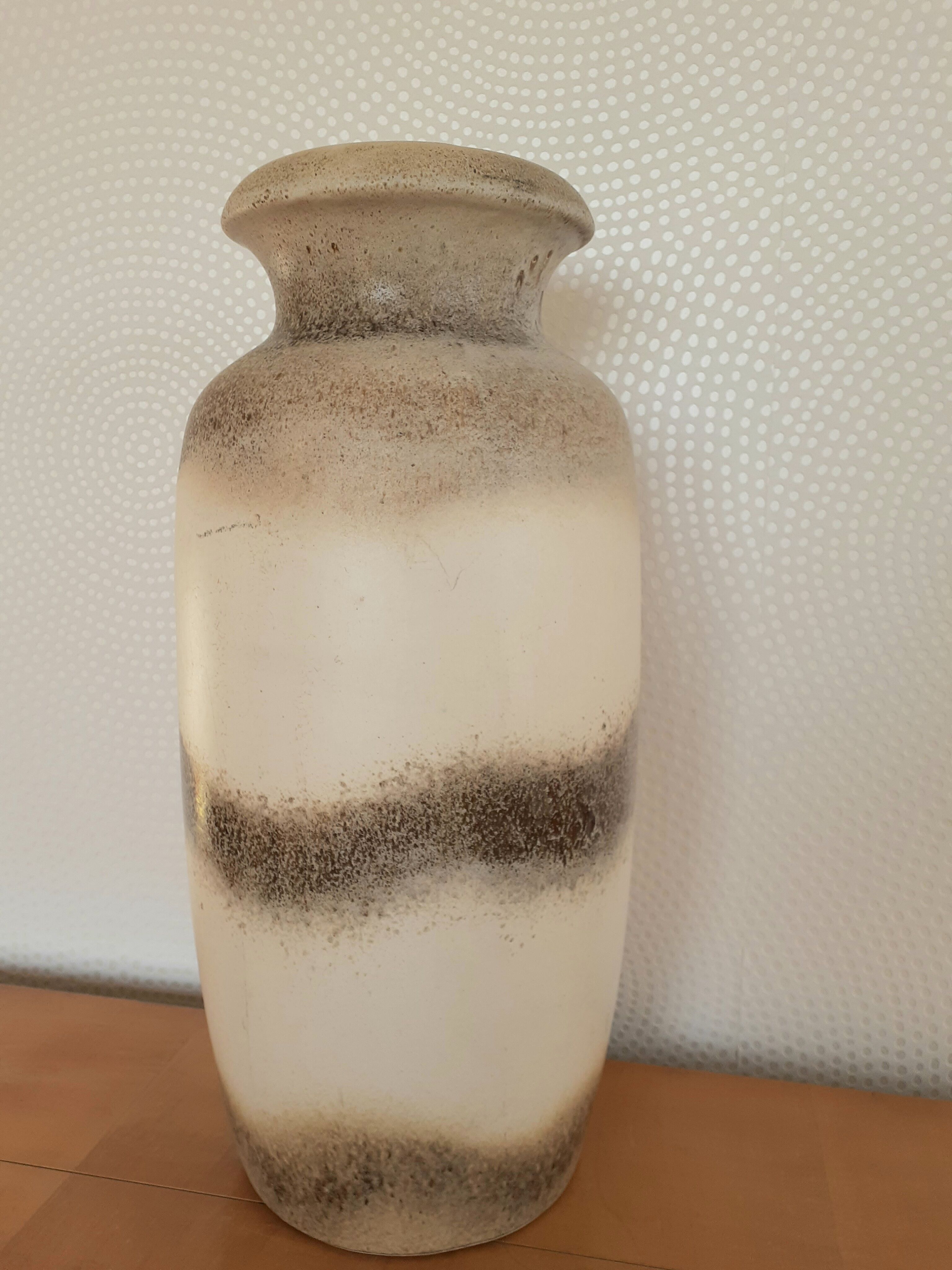 Large vase Scheurich 291-45 ecru beige