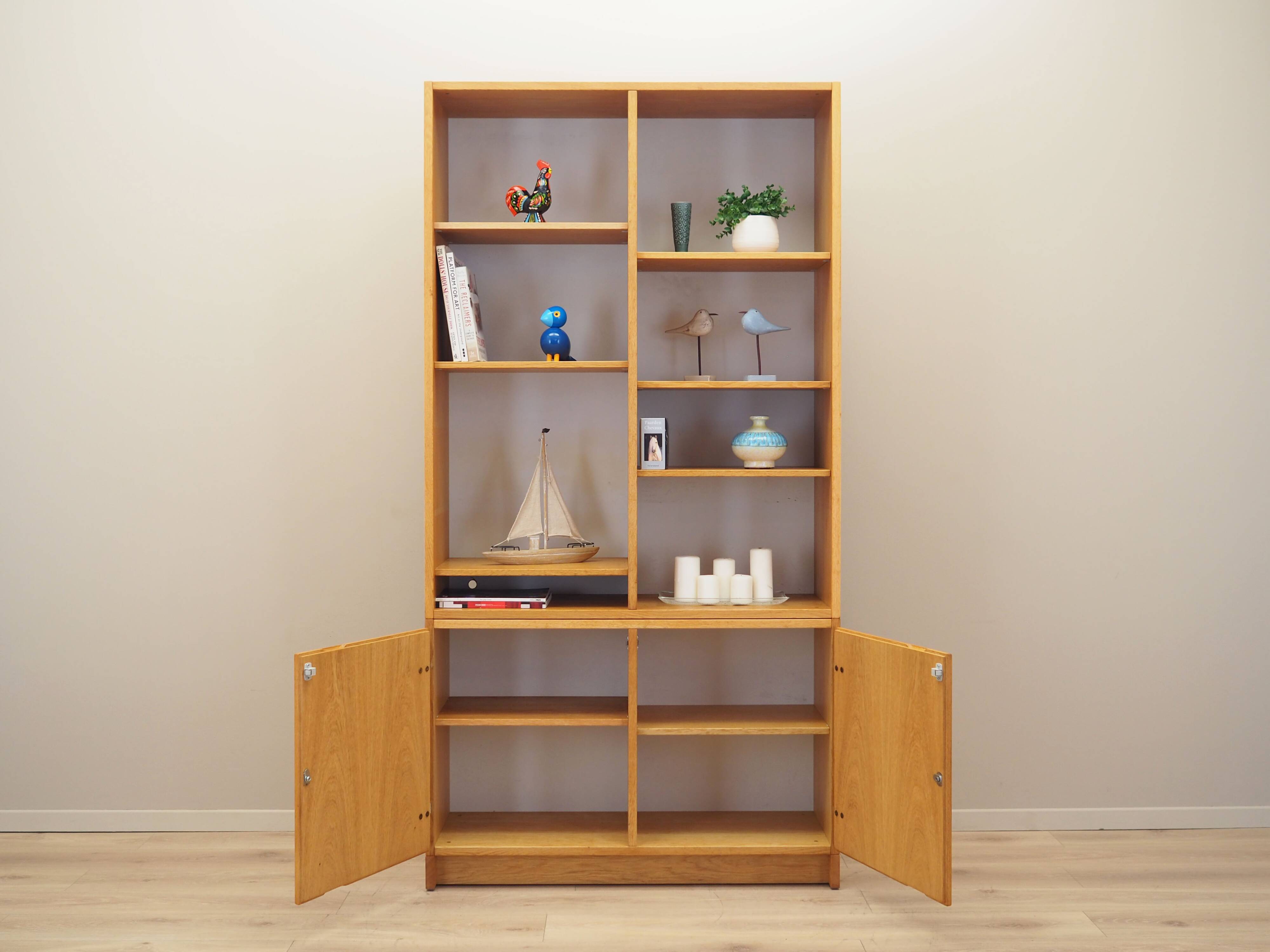Ash bookcase, Danish design, 1970s, production: Denmark