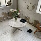 Table basse Heinz Lilienthal mosaïque marbre