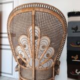 Emmanuelle peacock armchair from the 70s