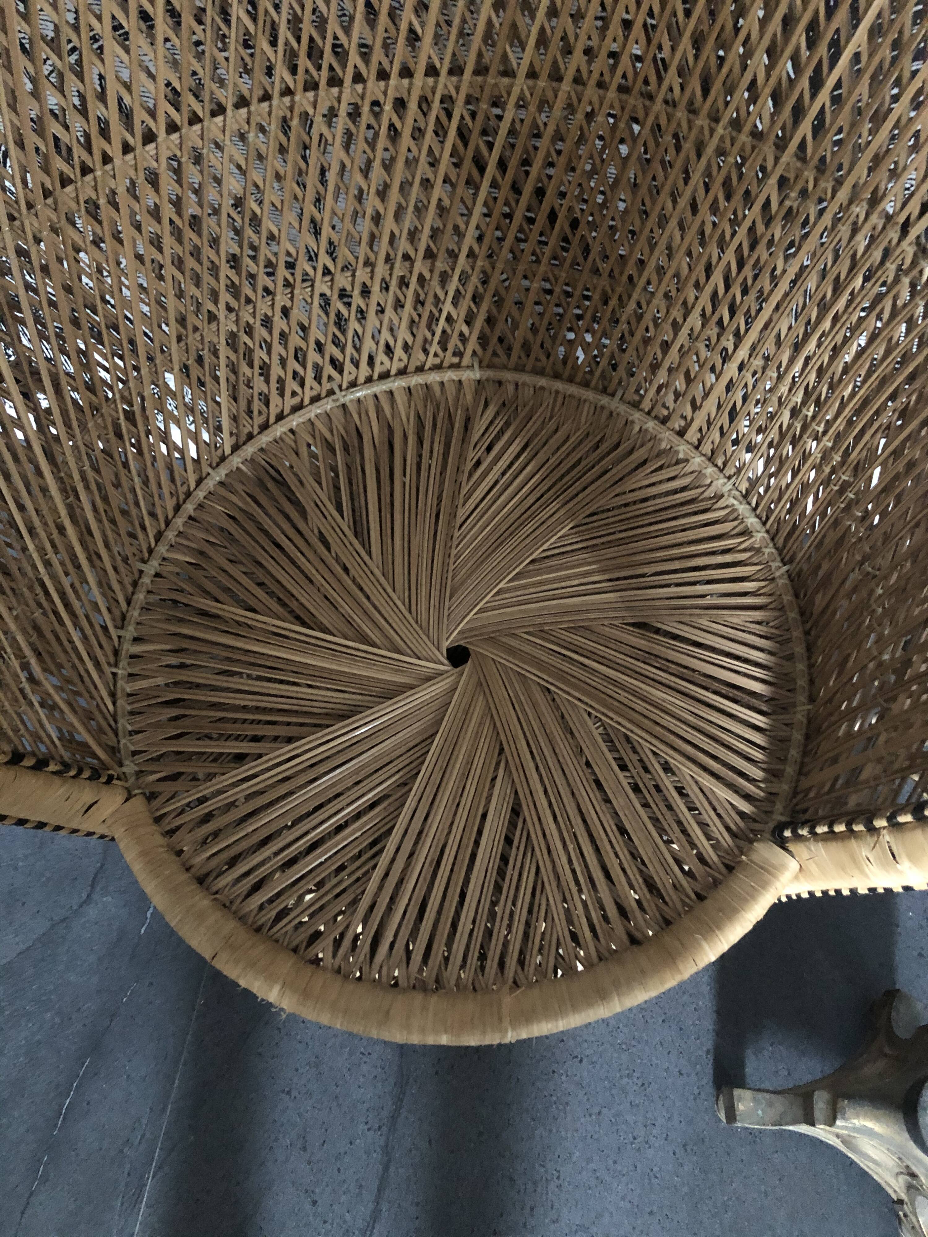 Vintage emmanuelle chair