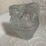 Original molded glass egg cup