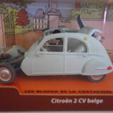 Lot of 5 Tintin collection cars, 1/43rd, original cases