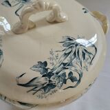 Old earthenware soup tureen