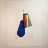 Lithographie Man Ray en édition limitée des années 1970.